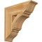 Ekena Millwork Imperial Traditional Rough Sawn Bracket, Western Red Cedar, 6"W x 20"D x 20"H BKT06X20X20IMP01RWR - alternate 1